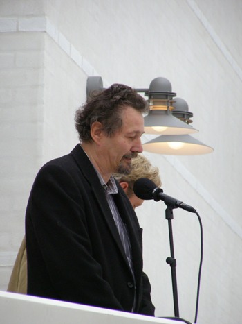 ...og dets direktør Lars Kærulf Møller, som åbnede Biennalen