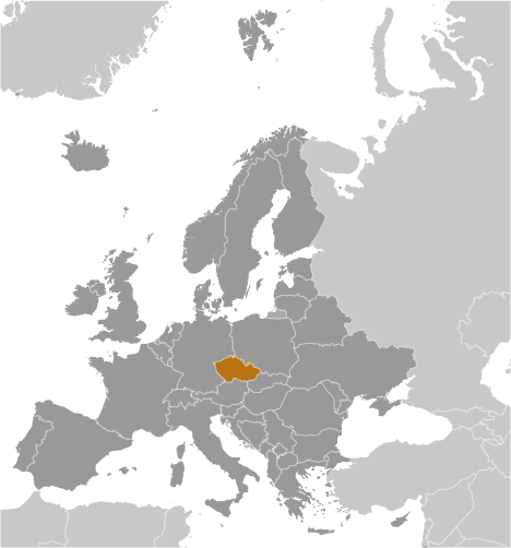 Czech Republic map