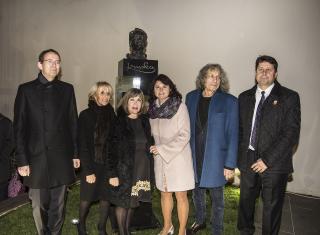 Inauguration du buste de František Kupka à Puteaux 
