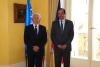 Ministr Jan Kohout a velvyslanec Bosny a Hercegoviny Nediljko Bilic