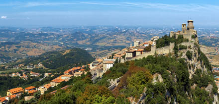 San Marino panorama