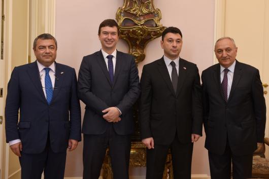 Náměstek Lukáš Kaucký jednal s delegací Národního shromáždění Arménie 