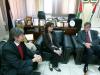 Z. Hlavičková a R. Rubeš (vedoucí SÚ Ramalláh) během jendání s M. Túbásím