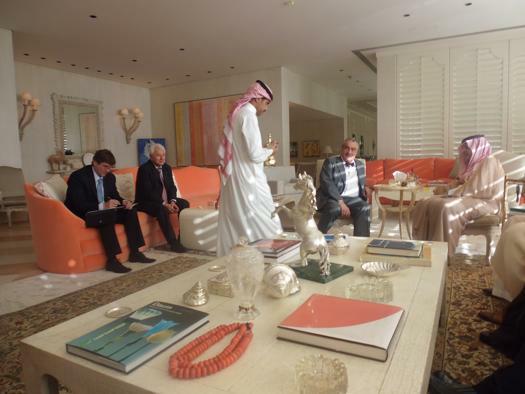 pan ministr u ministra zahraničí prince Saúd Al Faisala