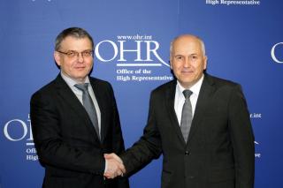 Ministar Zaorálek sa Visokim predstavnikom g-nom Valentinom Inzkom