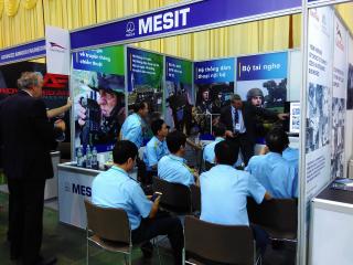Prezentace firmy Mesit pro zástupce vietnamského letectva a protivzdušné obrany