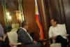 Ministr Karel Schwarzenberg a prezident Filipín Benigno Aquino III
