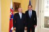 Ministr Jan Kohout a velvyslanec Slovenska Peter Brňo
