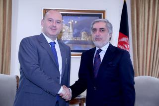 Dne 18. 2. 2015 se VZÚ Miroslav Kosek setkal s CEO Afghánistánu Abdullahem Abdulahem 