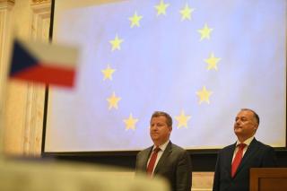 Ceremonia e hapjes së Presidencës Çeke të BE-së në Prishtinë