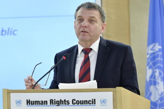 Ministr Zaorálek v Radě OSN pro lidská práva