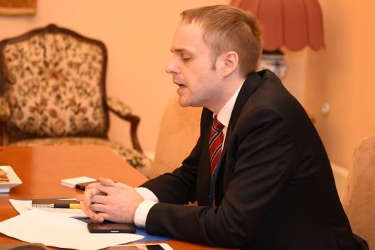 Náměstek ministra zahraničí Jakub Kulhánek