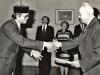 Předání pověřovacích listin malajsijského velvyslance Razali-ho československému prezidentu Husákovi 30. 10. 1979