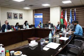 Jednání na Ministerstvu zdravotnictví Jordánska