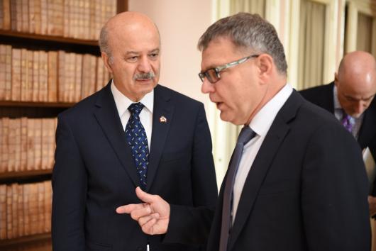Ministr Zaorálek s ministrem pro výzkum, inovace a vědu Ontaria Moridim