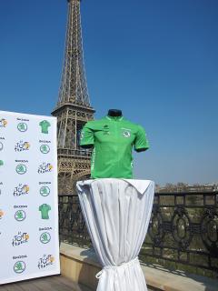 Le maillot vert du Tour de France 2015.