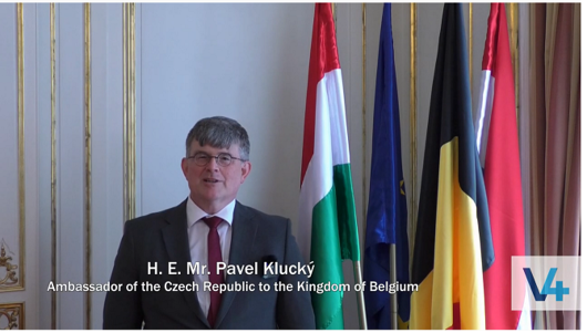 The V4 Ambassadors send their greetings on the occasion of the National Day of Belgium