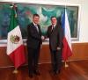 Ministr zahraničí po 19 letech navštívil Mexiko. Petříček jednal o obchodu a zahájil „sametovou“ výstavu