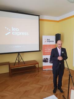 Przemowa Dyrektora Generalnego Leo Express Petera Köhlera