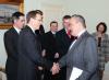 2009/02/06 - Přivítání ministrů Karla Schwarzenberga a Samuela Žbogara