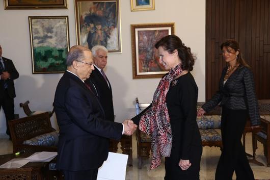 Ambassador Michaela Froňková presented her Letter of Credentials 