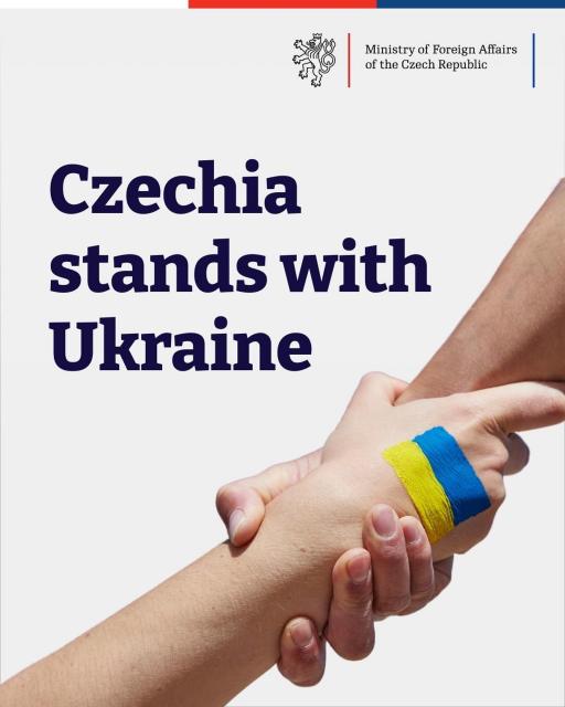Czechia stands with Ukraine