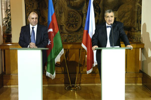 Ministr Schwarzenberg a Elmar Mammadyarov