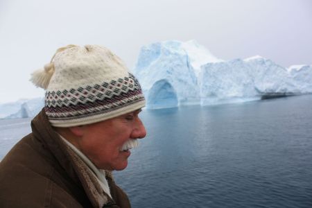 Senator B. Moldan i Isfjorden ved Ilulissat