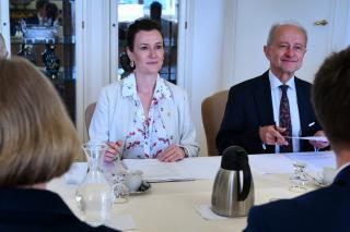 Deputy Minister met the State Secretary of Flanders Julie Bynens 