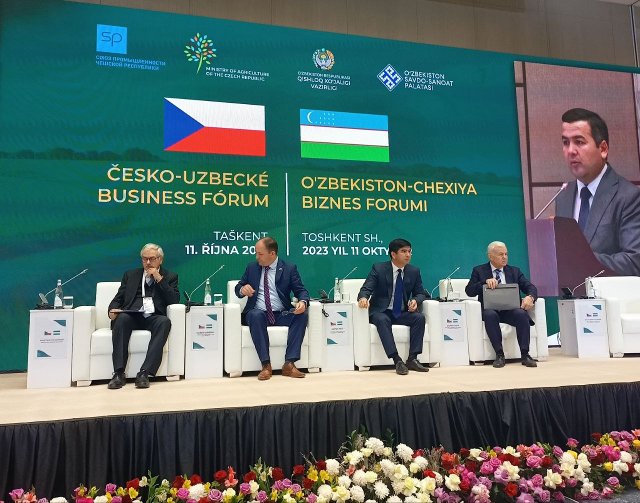 CZ-UZ byznys-fórum v Uzbekistánu