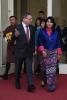 Ministr Zaorálek s královnou matkou Ashi Sangay Choden Wangchuck