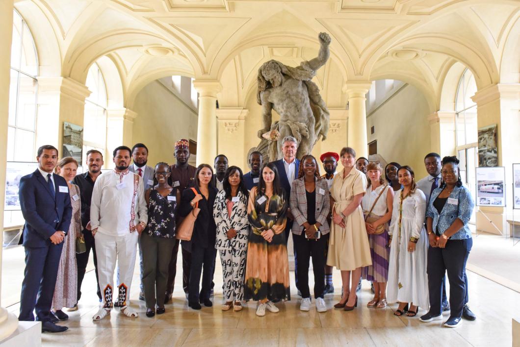 Reception of the participants of the Cool Czechia: Young African Leaders' Study Trip