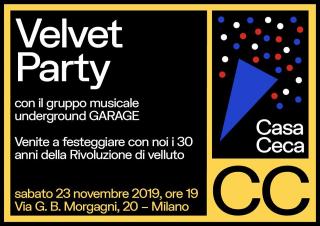 Velvet Party Invito