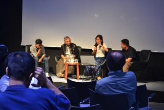 There was a panel discussion after each film's screening. 