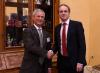 Náměstek ministra zahraničí Jakub Kulhánek se setkal s Adamem Scheinmanem, zvláštním představitelem prezidenta Obamy pro nešíření jaderných zbraní