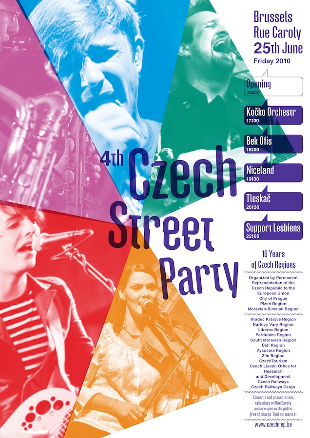 Czech Street Party 2010 - poster 1