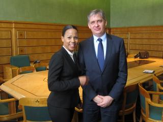 Meeting with Alice Bah Kuhnke, Swedish Minister of Culture and Democracy