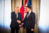 setkání s předsedou chorvatského Parlementu Božo Petrovem, susret s predsjednikom Sabora Petrovom