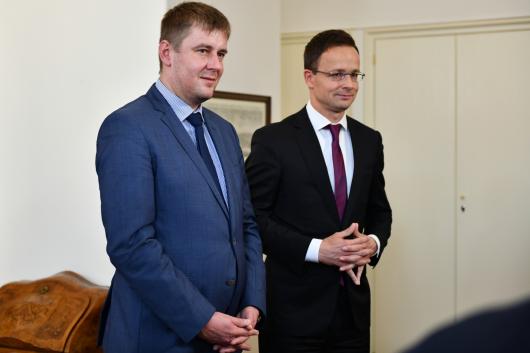 Ministr Petříček přijal ministra Szijjárta