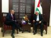 Ministr Lubomír Zaorálek a palestinský prezident Mahmúd Abbás