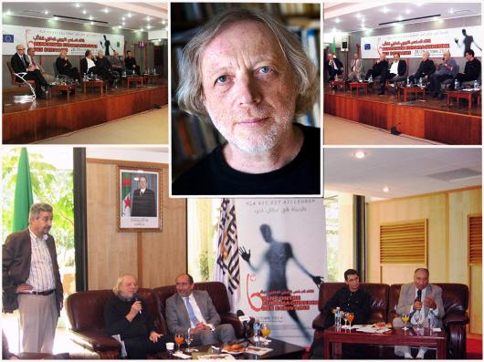 Spisovatel Michal Ajvaz na setkání evropských a maghribských spisovatelů