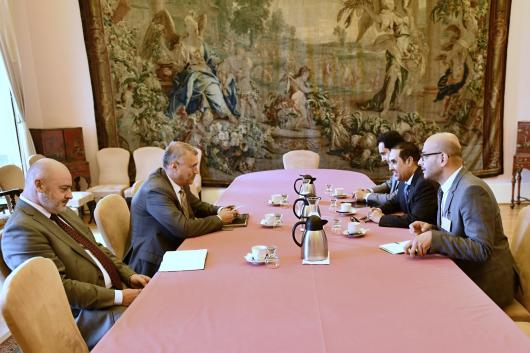Deputy Minister of Foreign Affairs Martin Dvořák held talks with the Kuwaiti Ambassador