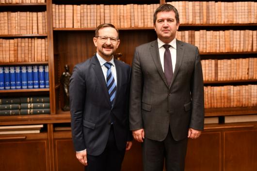 Ministr Hamáček přijal generálního tajemníka OBSE