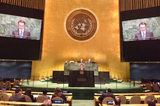 Česká republika vystoupila jménem V4 ve Valném shromáždění OSN ke zprávě Mezinárodního soudního dvora