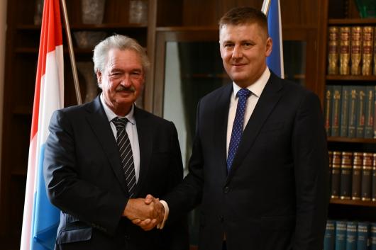 Ministr Petříček jednal s lucemburským protějškem Asselbornem